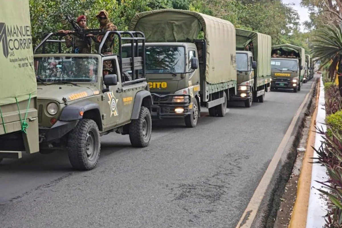 Militares son desplegados en San Francisco de Macorís ante llamado a huelga