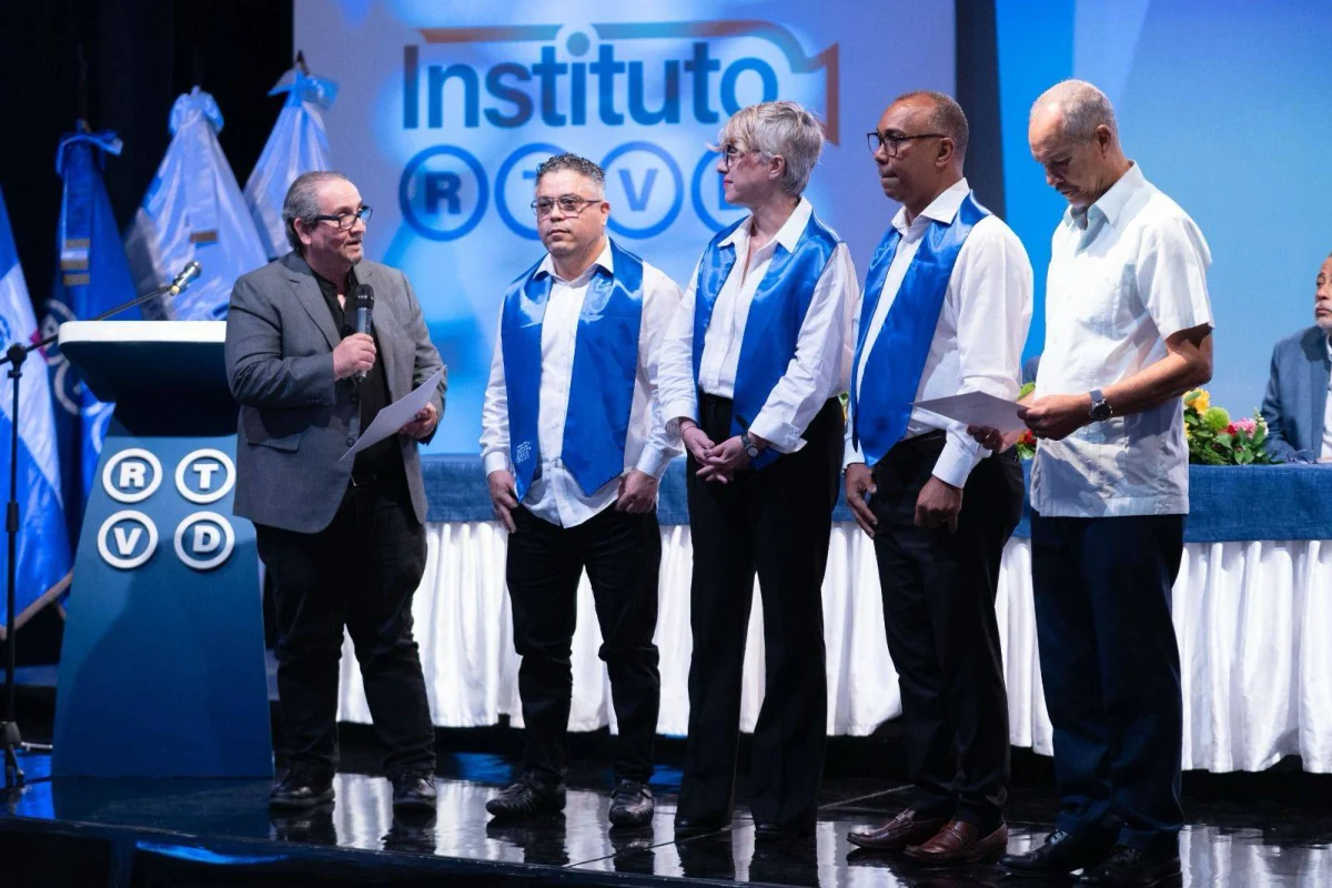 Instituto RTVD celebra su primera graduación de 155 nuevos técnicos de la televisión