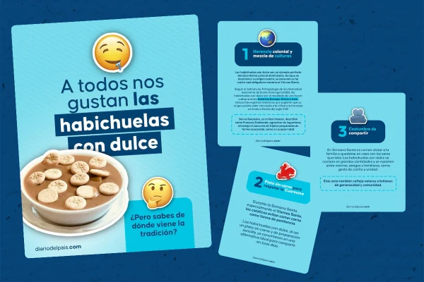 A todos nos gustan las habichuelas con dulce¿Pero sabes de dónde viene la tradición? Herencia colonial y mezcla de culturas