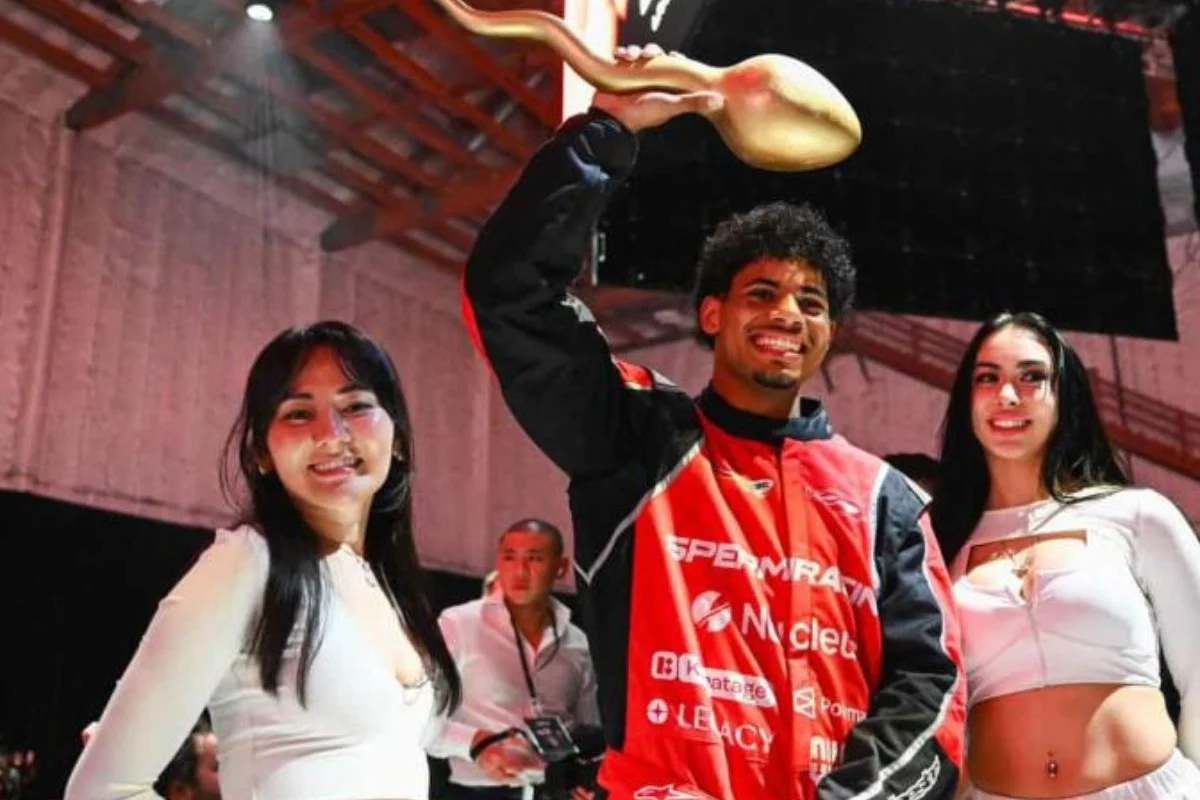 Joven de 20 años gana la primera competencia de espermatozoides del mundo