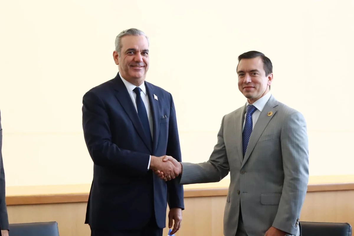 Abinader felicita a Daniel Noboa por su reelección en Ecuador