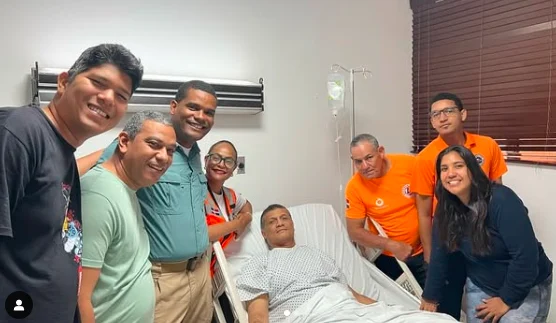 “Los quiero volver a ver”, palabras de sobreviviente a tragedia Jet Set a rescatistas