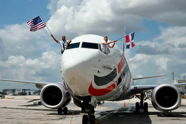 Arajet Airlines realizó primer vuelo a los Estados Unidos