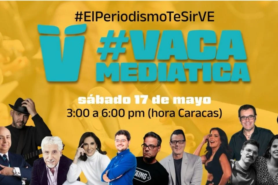 Periodistas, artistas, humoristas e influencers recaudan fondos para sostenibilidad de 15 medios en Venezuela