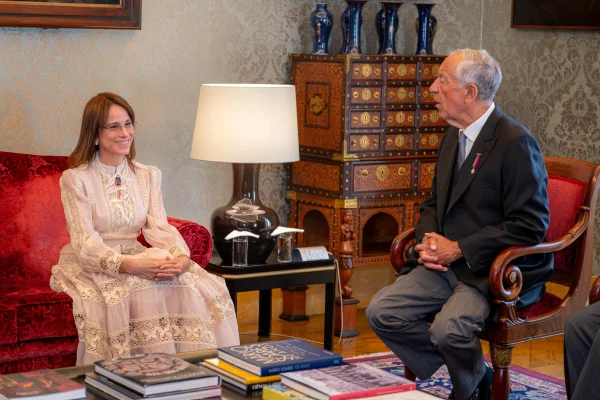 Embajadora dominicana Patricia Villegas de Jorge presentó las cartas credenciales al presidente de Portugal
