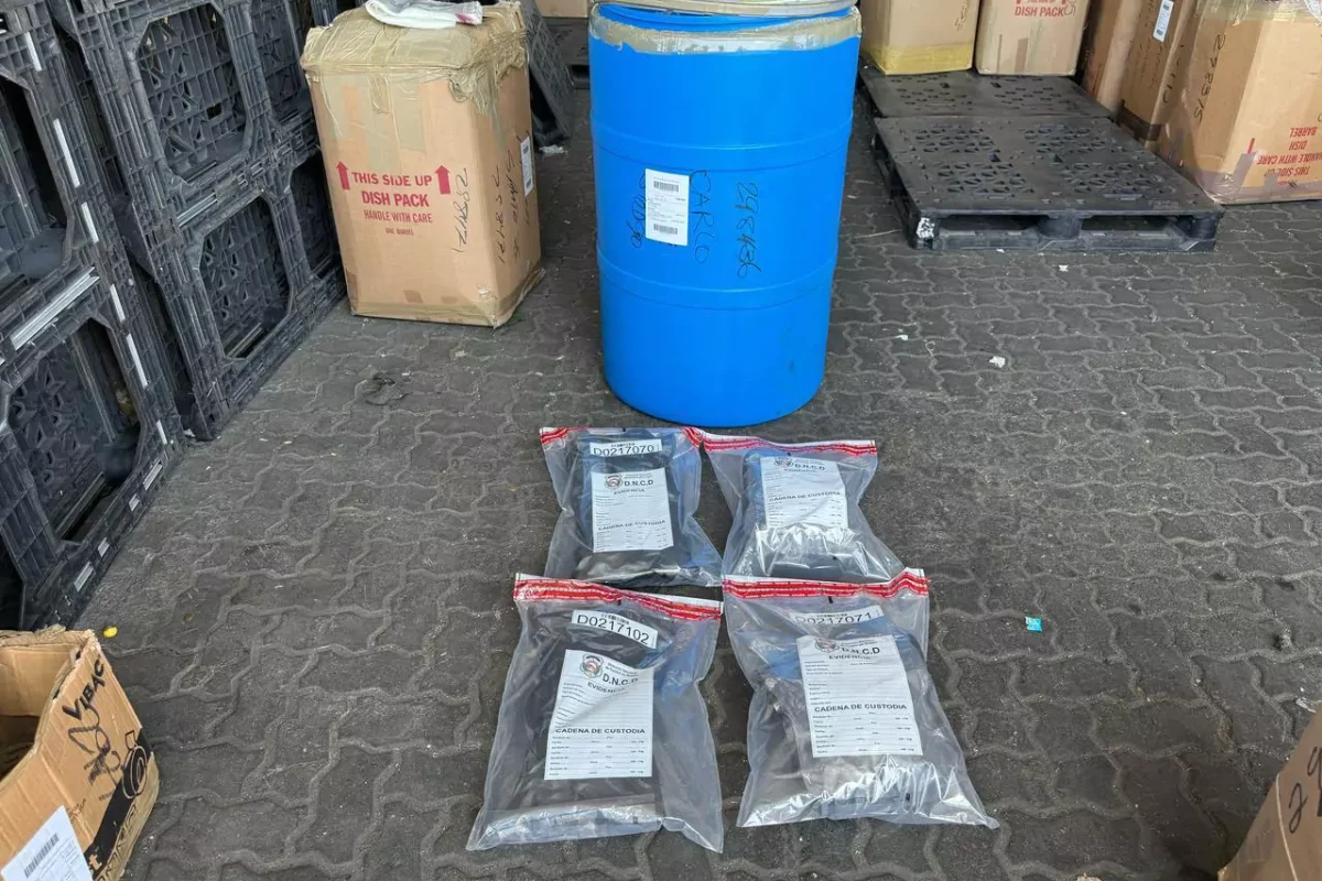 DNCD ocupa 46 paquetes de marihuana en operativos de interdicción en Puerto Haina