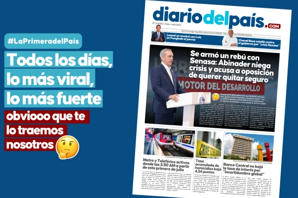 Julio llegó con Abinader negando crisis en Senasa y acusando a loposición; Metro abre desde las 5:30 AM y homicidios bajan