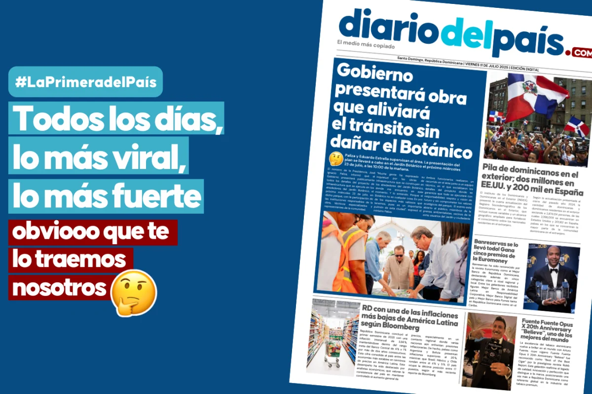 Una obra que aliviará el tránsito sin dañar el Botánico, inflación baja, Banreservas y Arturo Fuentes ganando premios en el exterior