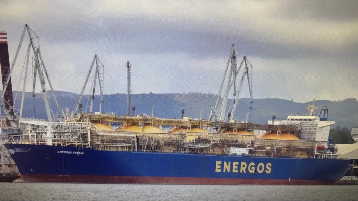 Energos y Energía 2000 anuncian la llegada a Manzanillo del buque “Energos Freeze”