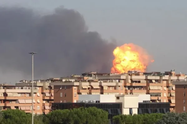 Al menos 30 heridos en una explosión registrada en gasolinera en el sureste de Roma