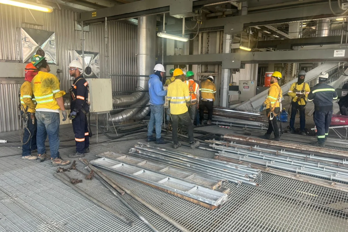 Avanzan trabajos para restablecer operación de Punta Catalina tras fallo en tubería