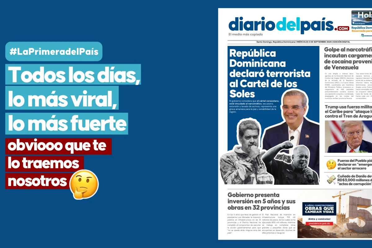 RD se planta contra el narco, el cuñado de Danilo paga, incautan droga y el Gobierno muestra sus obras