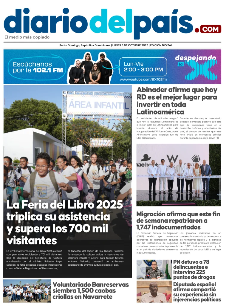 Feria del Libro 2025 rompe récords con más de 700 mil visitantes y otras noticias para iniciar la semana