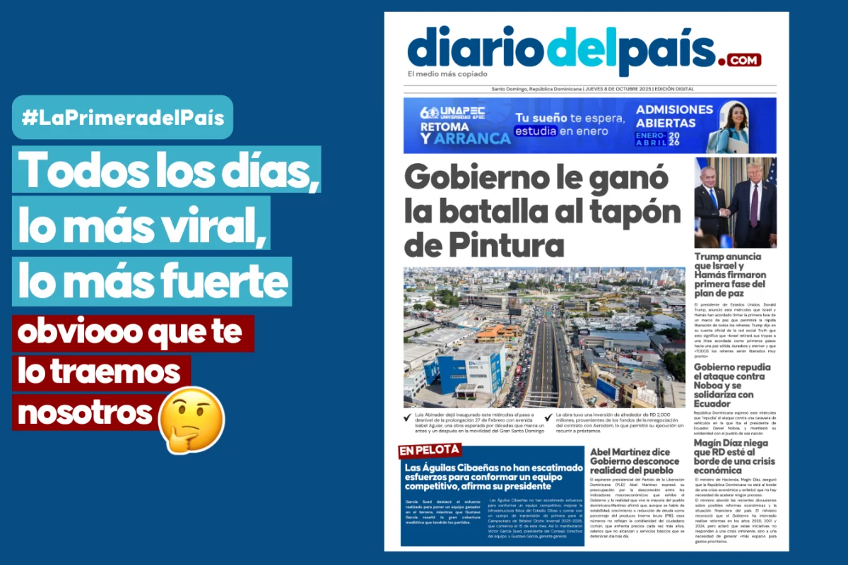 Gobierno le gana la batalla al tapón de Pintura; Trump anuncia plan de paz y las Águilas dicen que vienen fuerte