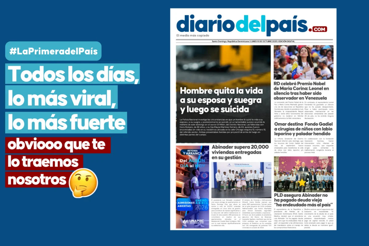 Femicidio sacude al país, Leonel calla ante Nobel de María Corina y Abinader supera las 20 mil viviendas