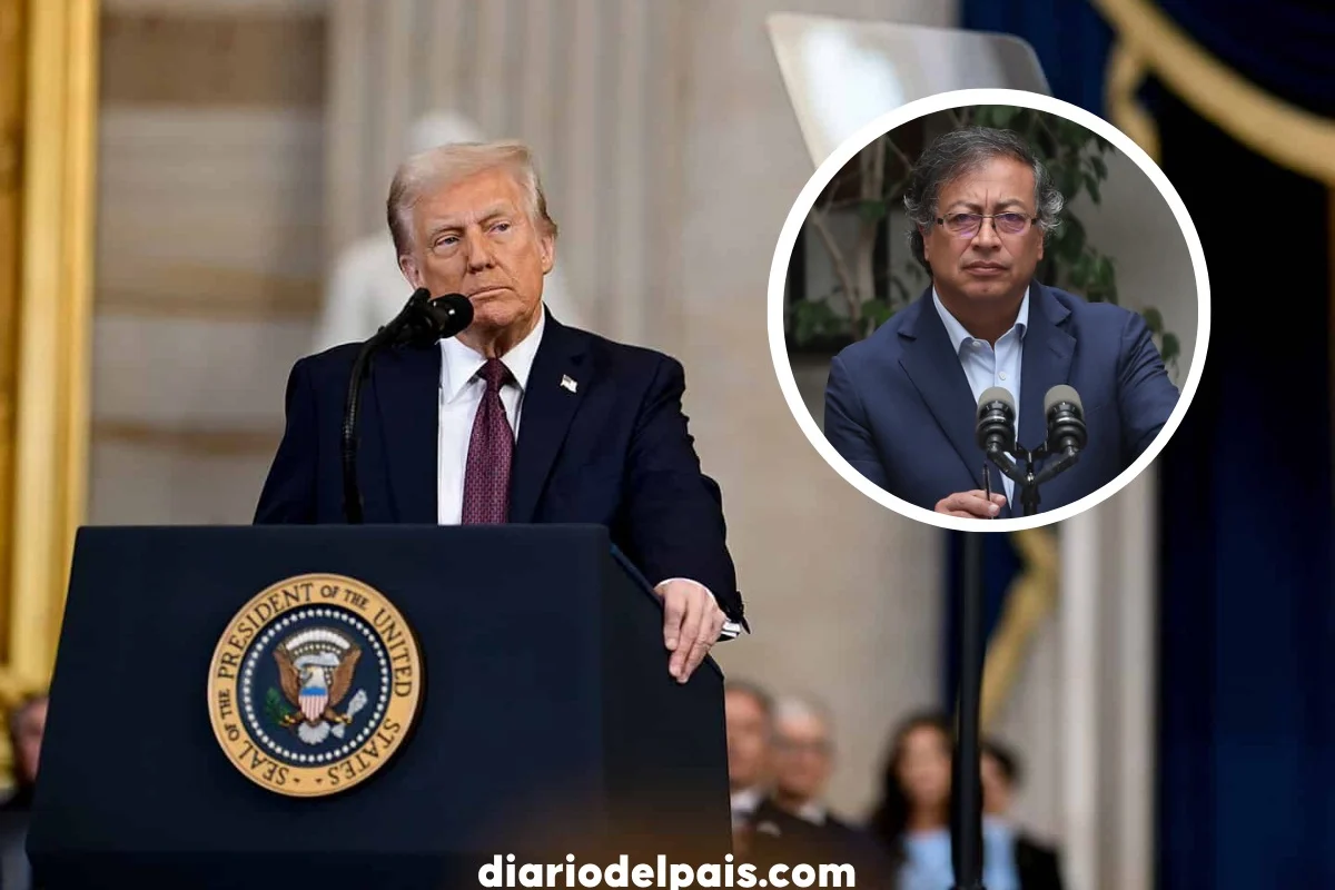 Trump acusa a Petro de fomentar la producción de drogas en Colombia y anuncia el cese de subsidios de EE.UU.