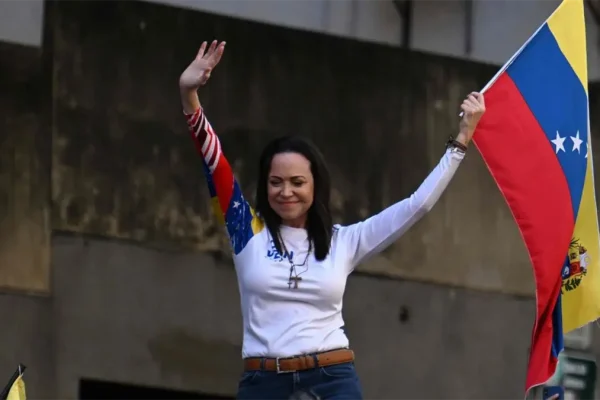 Maria Corina dice que el «próximo premio será la libertad de Venezuela»