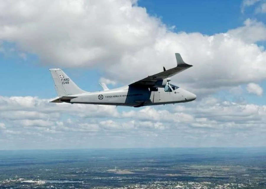 Avión militar dominicano sobrevuela la frontera en medio de crisis en Haití