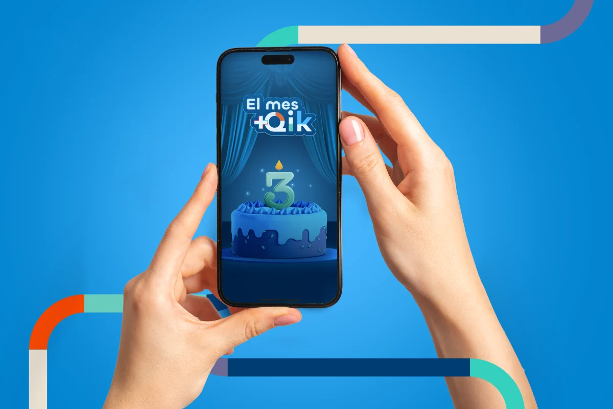 Qik Banco Digital celebra su tercer aniversario con un mes de promociones