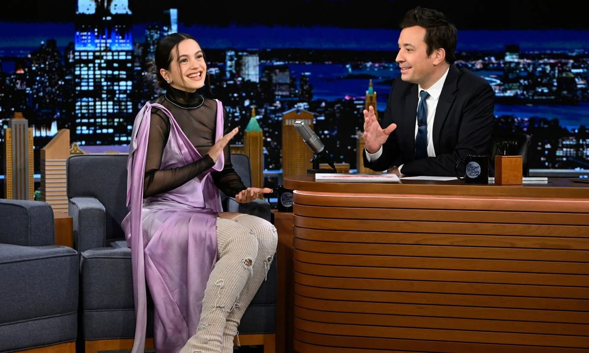 Rosalía actuará por primera vez en The Tonight Show de Jimmy Fallon