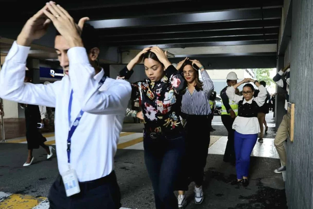 Más de 2.8 millones de dominicanos se movilizaron en el Simulacro Nacional por Terremoto