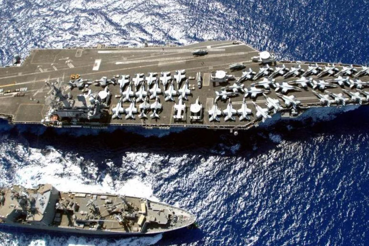 El portaaviones más poderoso del mundo llega al Caribe y el régimen tiembla