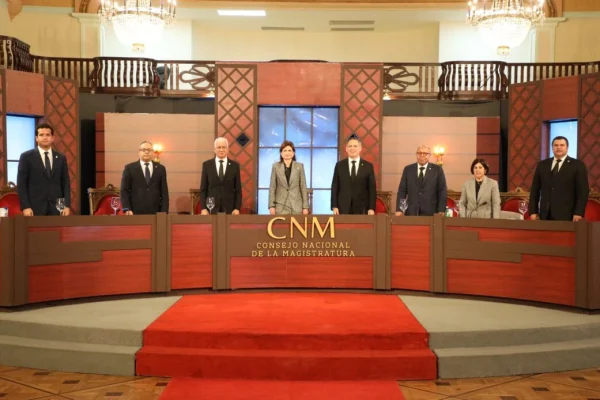 Raquel Peña encabeza cuarta sesión de evaluación del CNM para la selección de jueces de la SCJ y el TSE