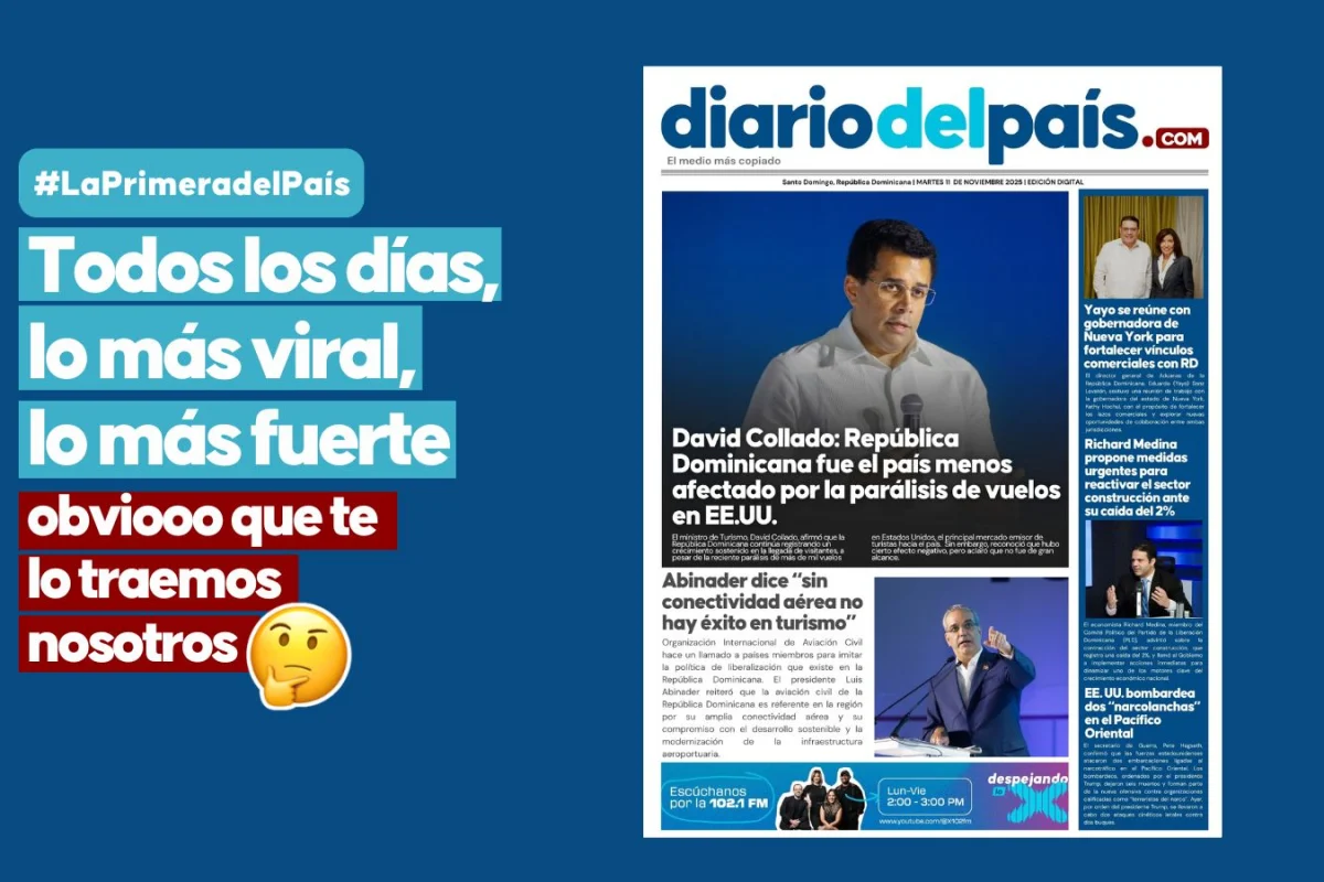 Collado y Abinader tienen el cielo controlado: ni los vuelos parados frenan el turismo