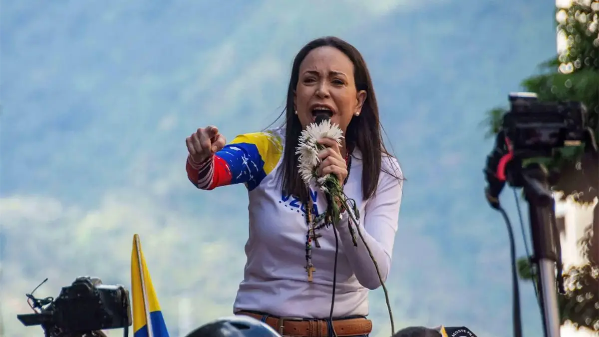 María Corina Machado en «algún lugar de Venezuela»: Estamos en el umbral de una nueva era