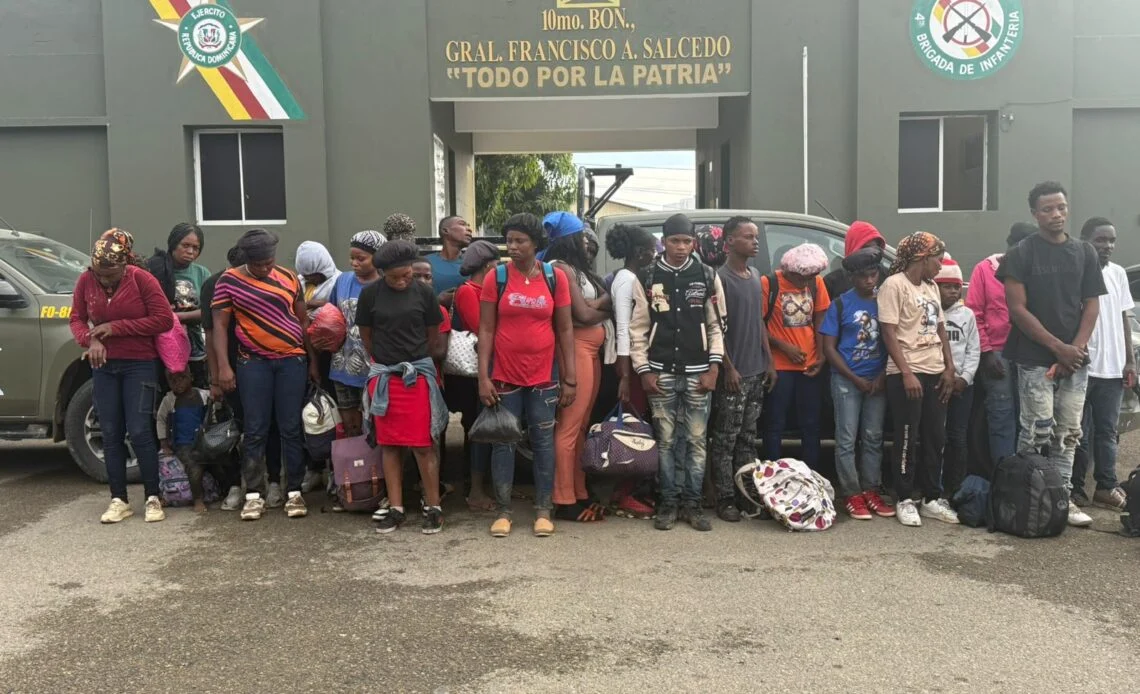 El Ejército localiza con drones a 34 haitianos indocumentados en Dajabón