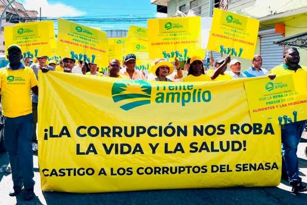 Frente Amplio marchará para exigir castigo por corrupción en SeNaSa