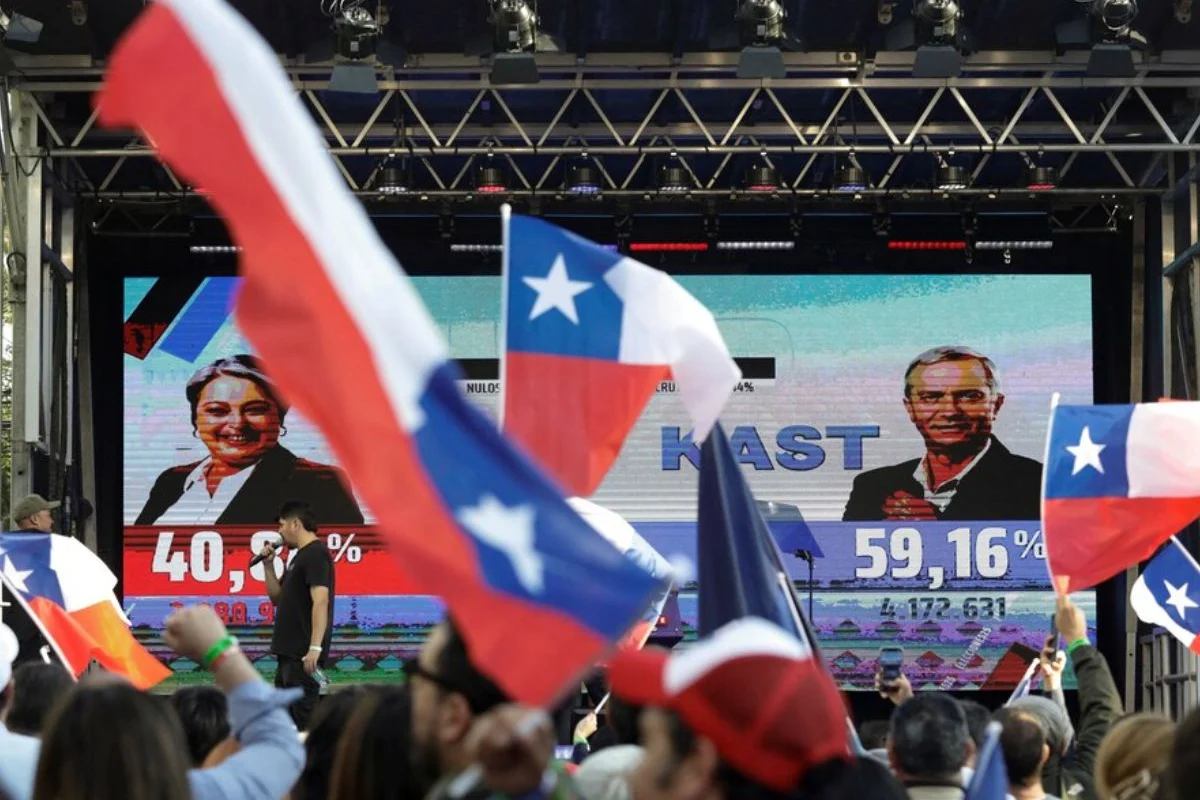 Chile vota en segunda vuelta y Kast aventaja a Jara por 20 puntos