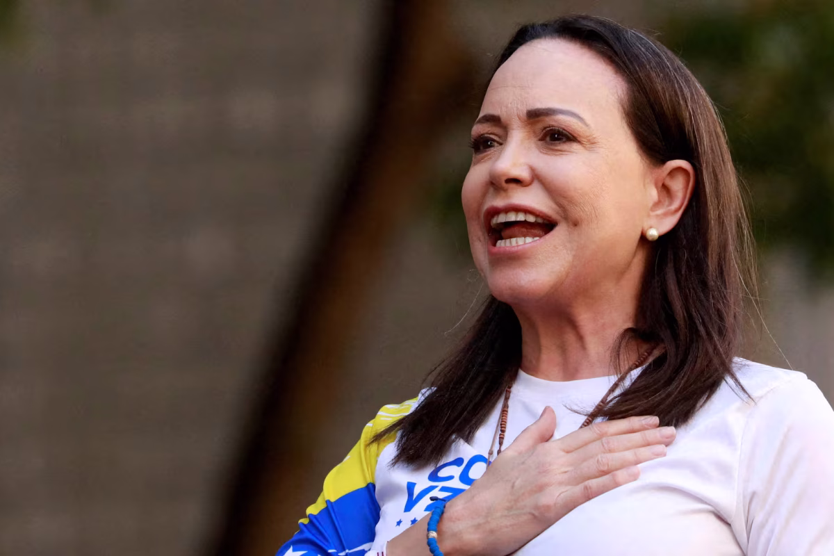 María Corina ya está en Oslo tras recibir el Premio Nobel de la Paz