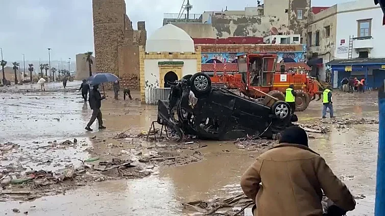 Inundaciones dejan al menos 37 muertos en el suroeste de Marruecos