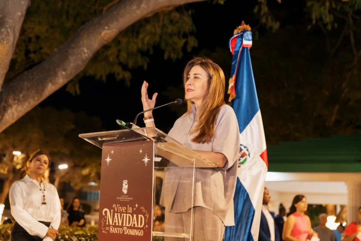 Carolina Mejía inaugura remozado parque San Gerónimo con nueva área infantil inclusiva