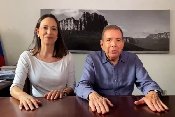 Machado y González Urrutia dicen que en 2026 se consolidará «la libertad» de Venezuela