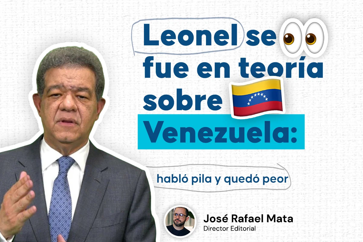 Leonel se fue en teoría sobre Venezuela: habló pila y quedó peor