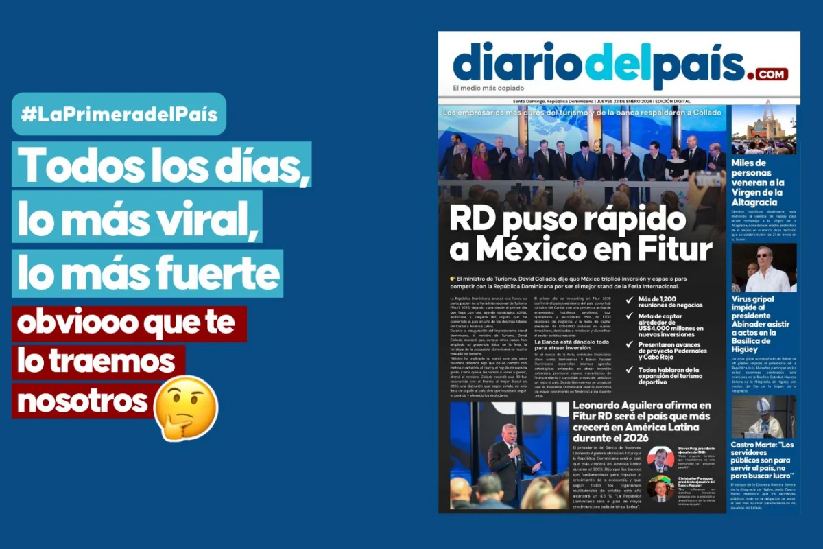 RD puso rápido a México en el Fitur; se tan matando por inversión y turistas