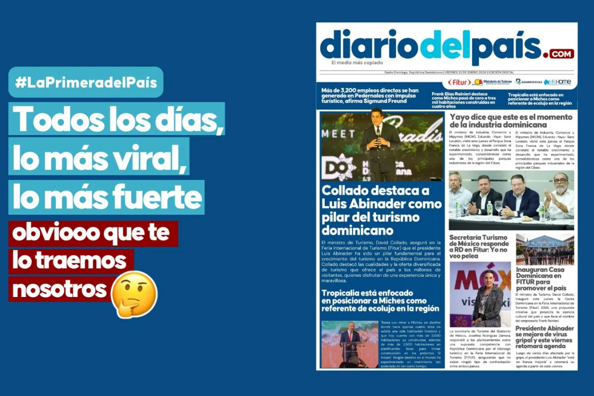 D metiendo mano, rompiendo en turismo, y Yayo activando la industria