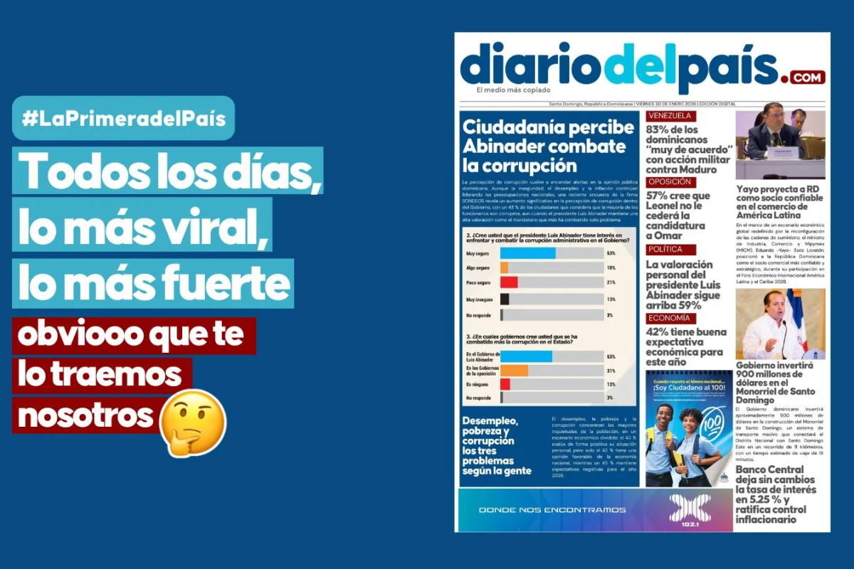 ¿Qué dice la gente sobre Abinader y la corrupción?