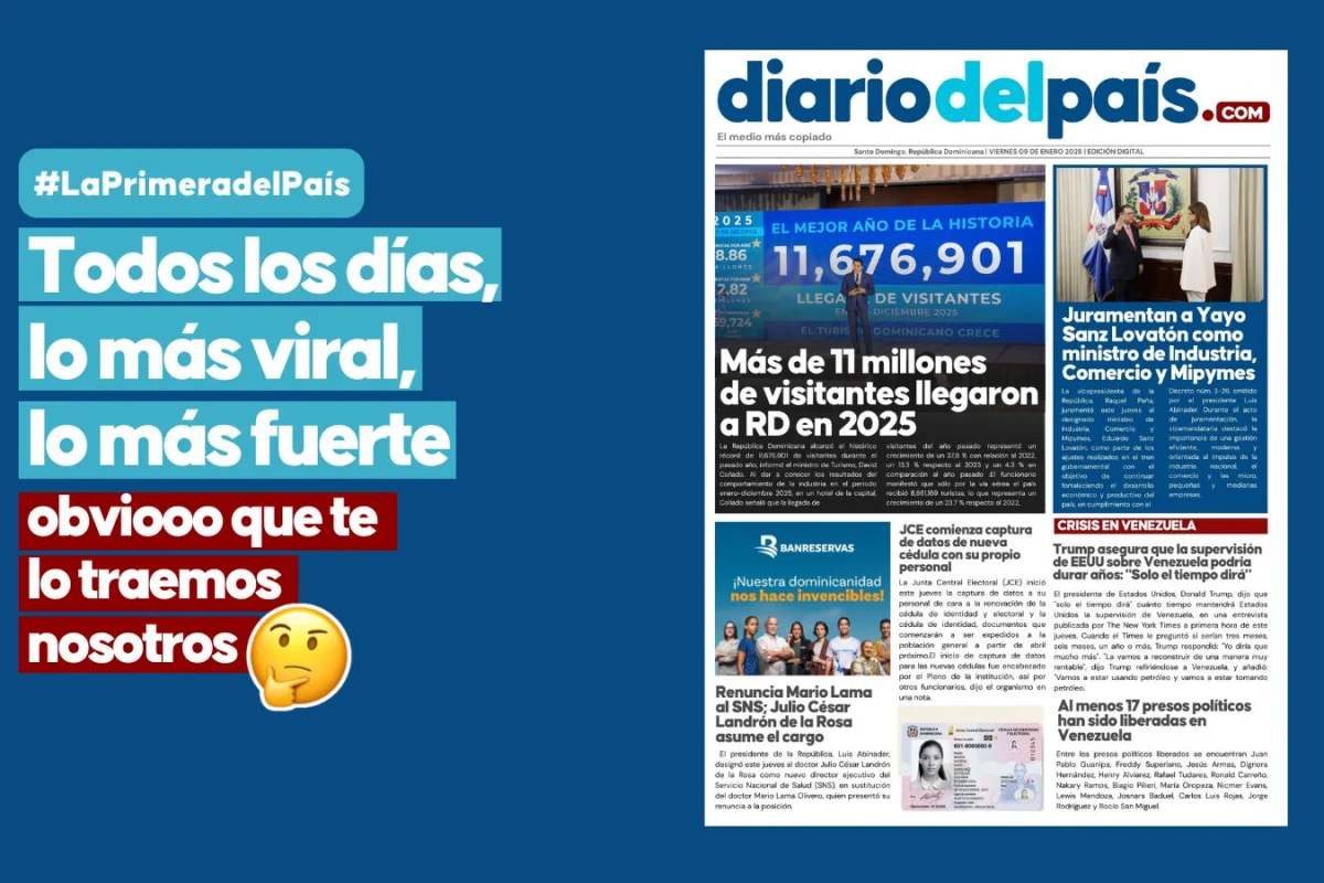 RD ta’ en alta: turismo rompiendo, cambios en el gabinete y Venezuela sigue caliente
