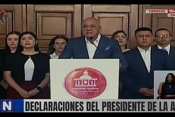 Presidente de Parlamento venezolano anuncia liberación de «número importante de personas»