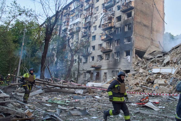 Ataque masivo ruso con drones mata a dos personas en Odesa