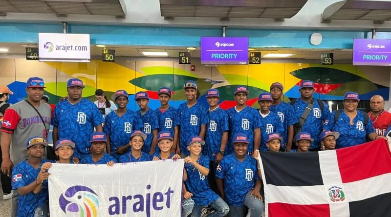 Arajet será la línea oficial de los equipos nacionales de la Federación de Béisbol