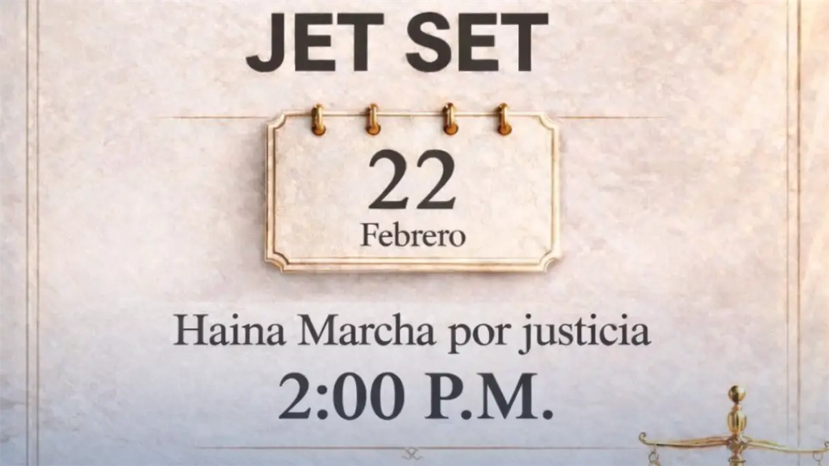 Movimiento Justicia Jet Set convoca marcha en Haina para el 22 de este mes