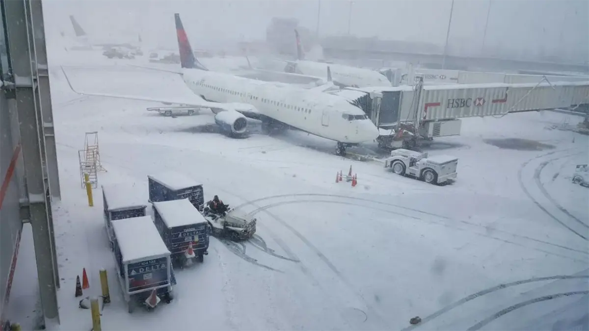 Total de 27 vuelos cancelados entre República Dominicana y EEUU debido a tormenta invernal