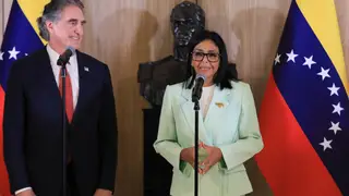 Delcy Rodríguez dice que Venezuela quiere construir relaciones a «largo plazo» con EE.UU.