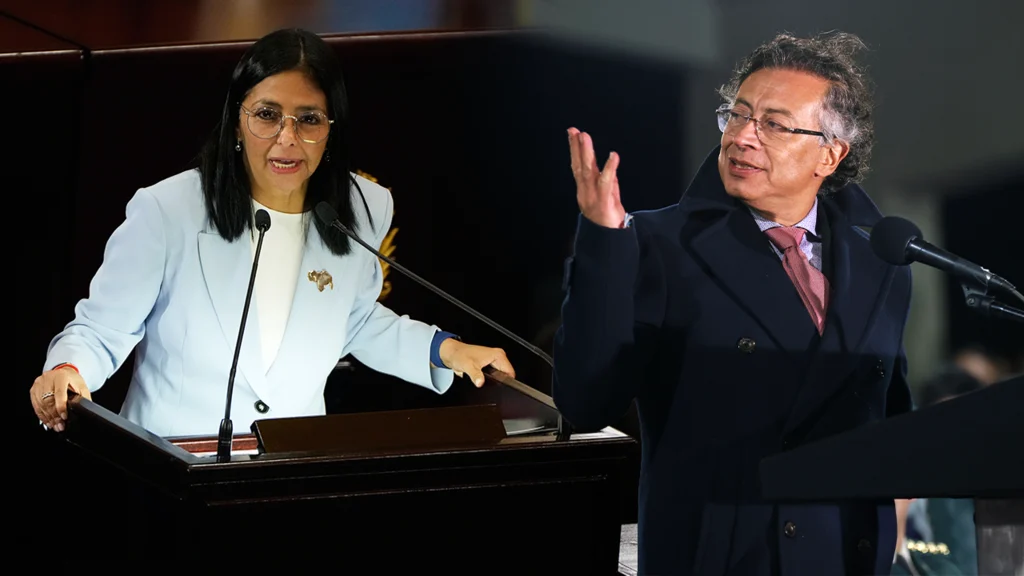 Petro y Delcy Rodríguez relanzarán en la frontera una relación histórica y de altibajos