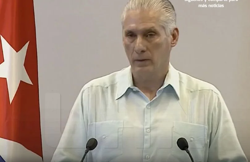 Díaz Canel anuncia que el régimen Cubano ha comenzado negociaciones con EE.UU