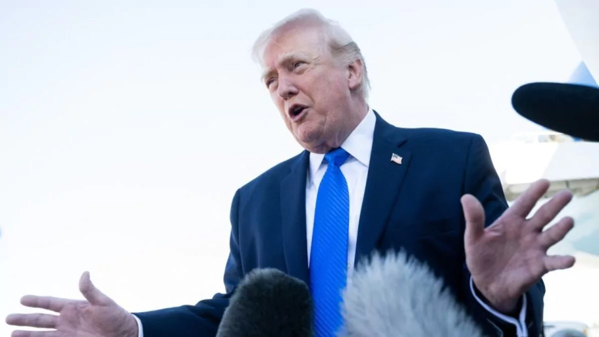 Trump afirma que EEUU “está ganando la guerra” y critica a medios por su cobertura